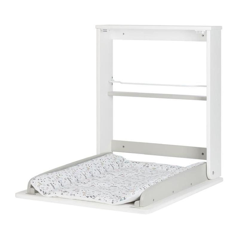 Table à langer murale Badabulle Plouf - Compacte et pliable
