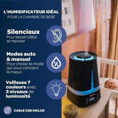 Humidificateur Bébé BEABA 920416 - Bleu nuit EU