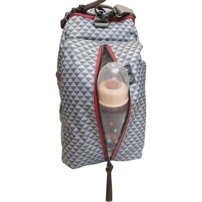 Sac à langer Sydney II BEABA - Modulable et spacieux - Gris Corail