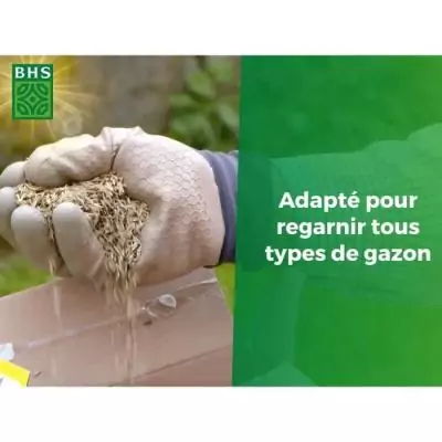 Refloraison efficace avec Gazon Regarnissage 3kg