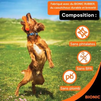 Jouet pour chien BIONIC - Bâton Urban stick - Taille Medium 23 cm