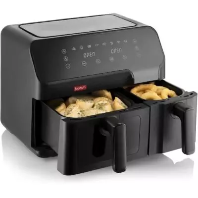 Friteuse sans huile BODUM 4,5L - Noir 1500W - Performante