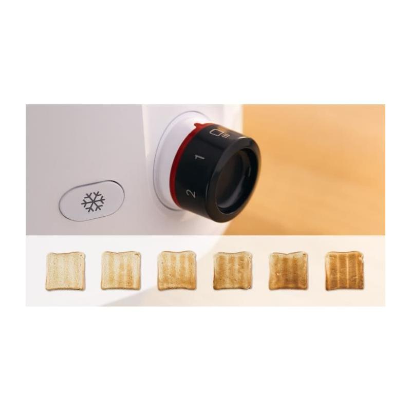 Toaster BOSCH MyMoment - Blanc - 2 tranches