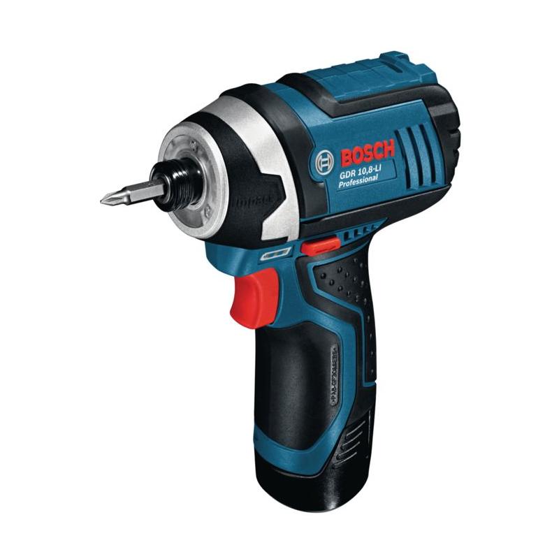 Visseuse à chocs Bosch Pro 12V-105 + 2 batteries 2,0Ah + L-BOXX