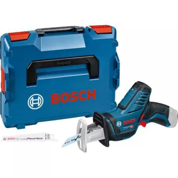 Scie sabre 12V GSA 12V-14 Professional (sans batterie ni chargeur) en coffret L-Boxx - BOSCH - 060164L905
