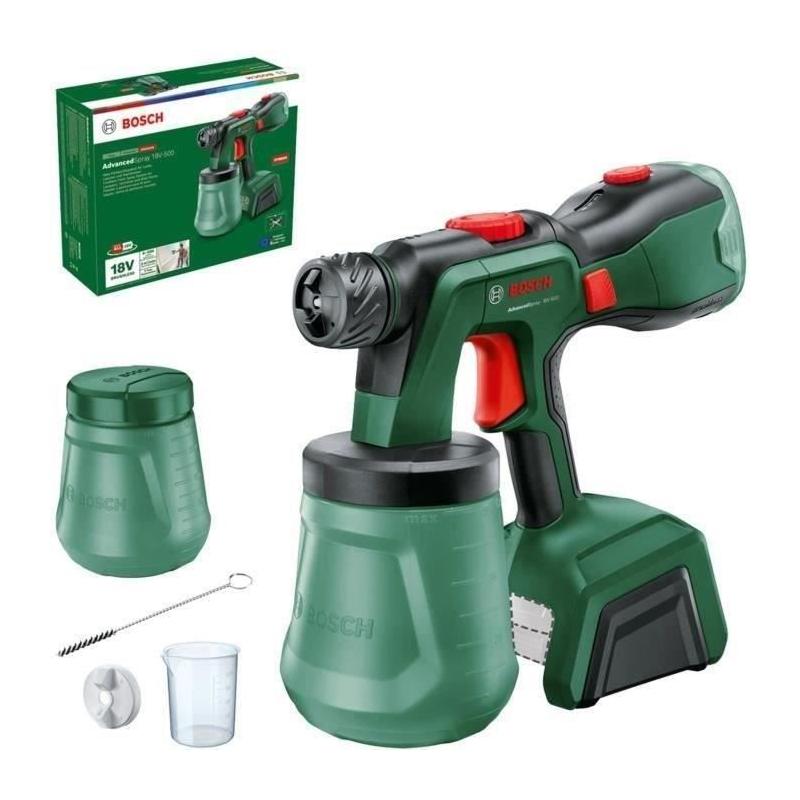 Pistolet à peinture sans fil 18V BOSCH AdvancedSpray Gun - Performant et portable