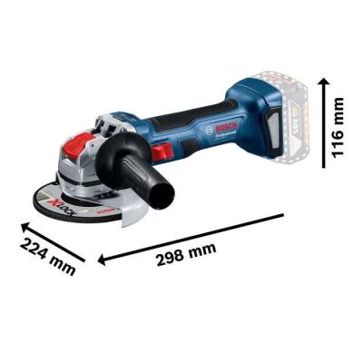 Meuleuse angulaire Bosch Professional GWX 18V-7 - Puissance sans limite!