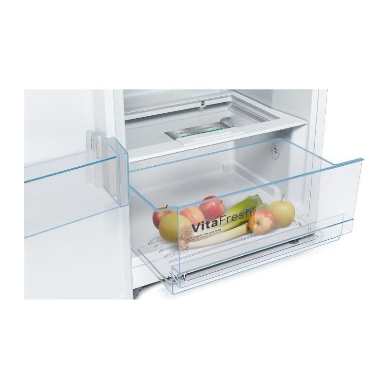 Réfrigérateur pose-libre Bosch KSV33VWEP SER4 - 324 L - Blanc - Froid ventilé