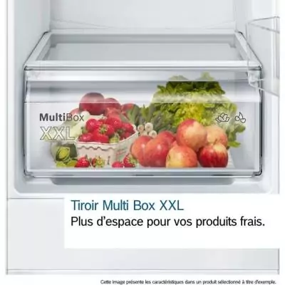Bosch Serie 2 KIL22NSE0 frigo combine Intégré 119 L E Blanc