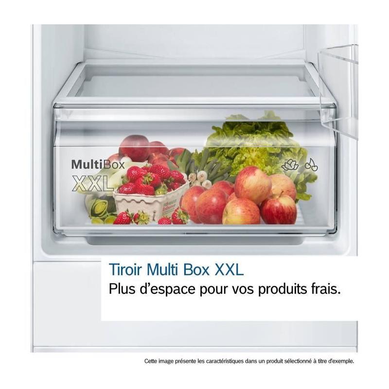 Bosch Serie 2 KIL22NSE0 frigo combine Intégré 119 L E Blanc