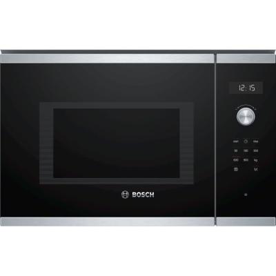 Bosch Serie 6 BFL554MS1F micro-onde Acier inoxydable Micro-onde simple Intégré 25 L 900 W