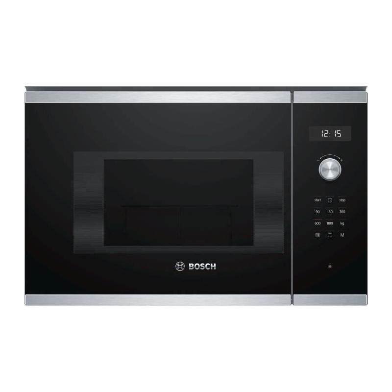 Micro-ondes encastrable Bosch inox - 20 L - 800 W
