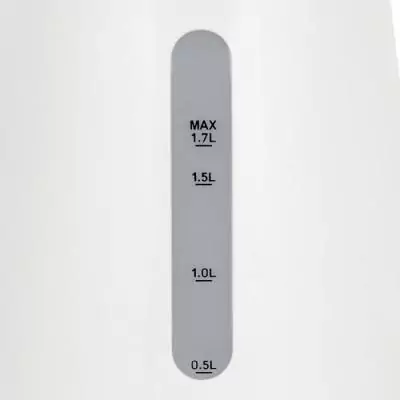 Bouilloire électrique BRANDT 1,7L - Blanc pivotant 360°