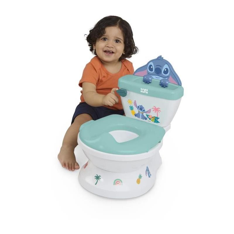 Pot Disney Baby Stitch 2 en 1: Mini toilette avec réducteur