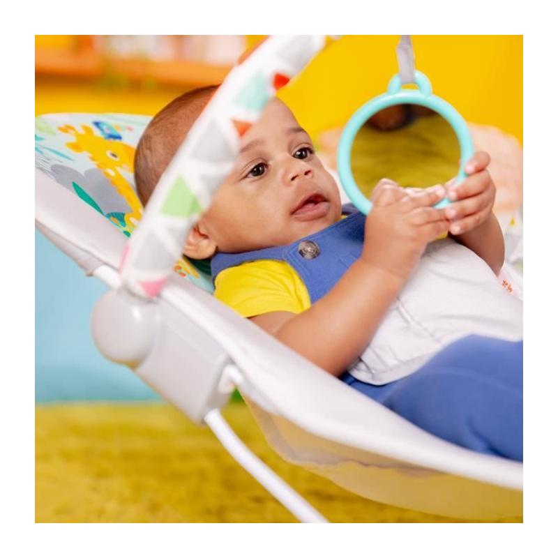 Transat bébé BRIGHT STARS - Safari avec jouets amovibles