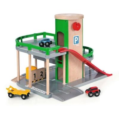 Garage Rail BRIO World 3 niveaux - CIRCUIT MINIATURE