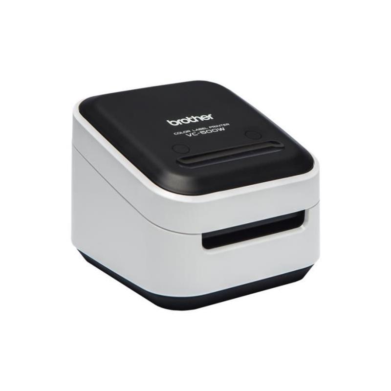 Imprimante d'étiquettes couleur Brother VC-500W: Wifi et USB