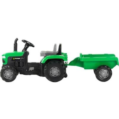 Tracteur à pédales avec remorque - Buddy Toys - BPT 1013 - Véhicule Porteur