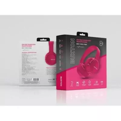 Casque supra-auriculaire sans fil - Buxton - BHP 7300 ROSE
