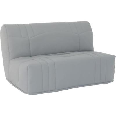 Banquette BZ DREAM en Tissu 100% Coton gris clair - 140x190 cm