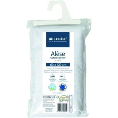 Protégez le matelas de bébé en silence avec notre alèse imperméable de 60x120cm