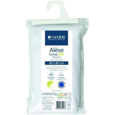 Protégez le matelas de bébé avec l'Alese éponge Zen Blanc - CANDIDE