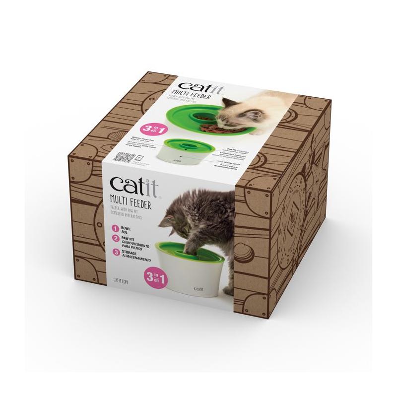 Distributeur de Nourriture pour Chat Catit Senses 2.0 - Pratique et Ludique