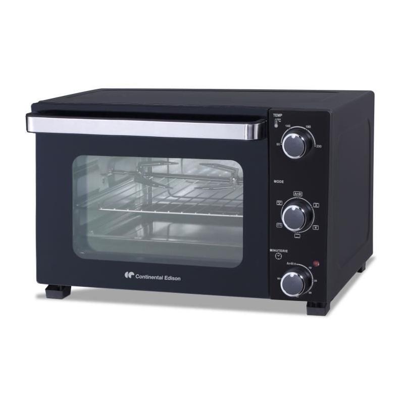 Minifour électrique 46L noir - Rotissoire et convection naturelle