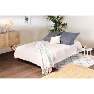 Banquette clic clac 3 places gris anthracite - Confort optimal