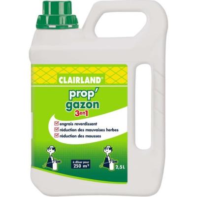 Engrais liquide 3 en 1 Clairland - Boostez votre gazon!