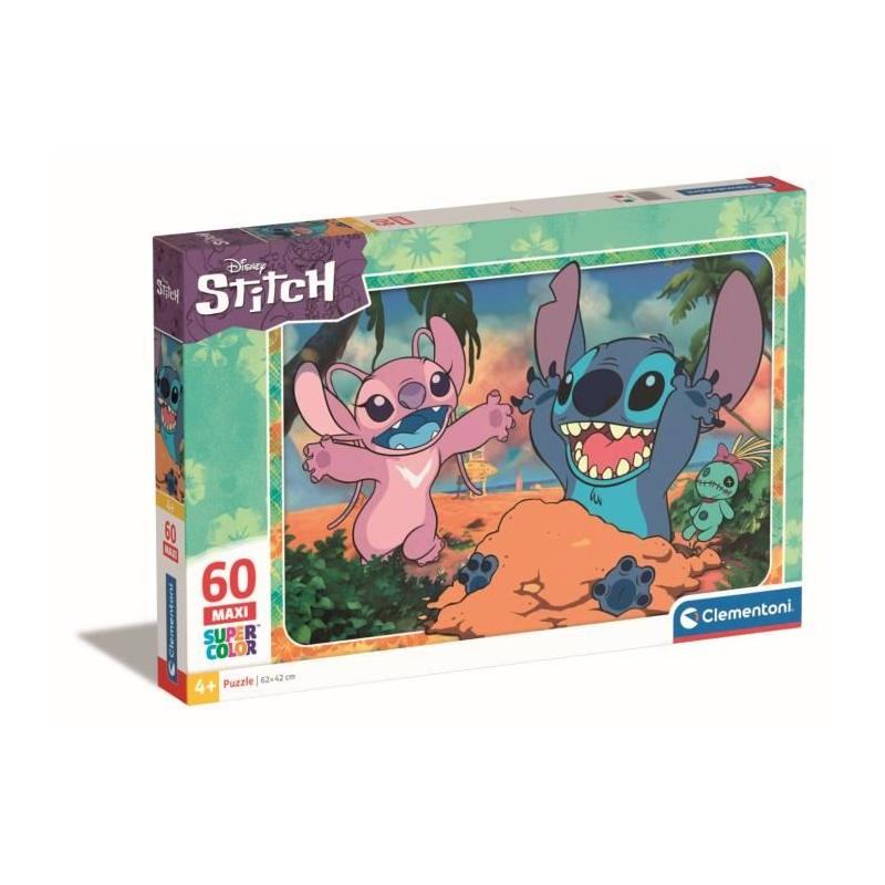 Clementoni - Puzzle Maxi Stitch 60p - 62 x 42 cm