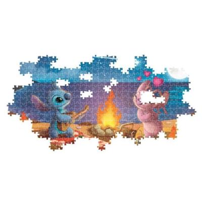 Puzzle panoramique compact 1000 pièces - Stitch