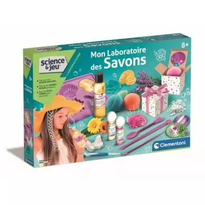 Idée cadeau: Jeu de création de savons pour enfants de 8 ans et plus