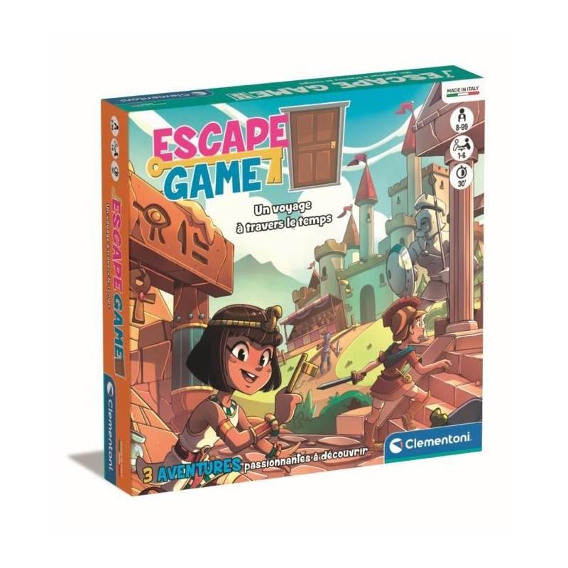 Clementoni - Escape Game voyage dans le temps - 3 aventures