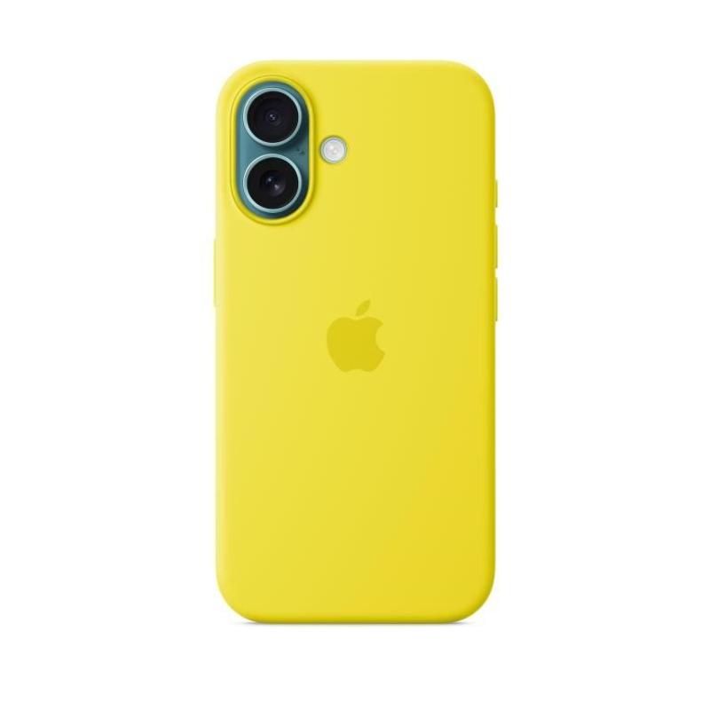 Coque iPhone 16 en silicone avec MagSafe - Star Fruit
