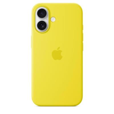 Coque iPhone 16 en silicone avec MagSafe - Star Fruit