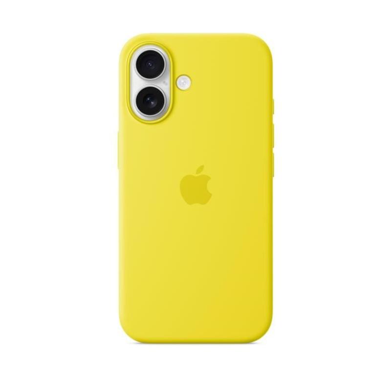 Coque iPhone 16 en silicone avec MagSafe - Star Fruit