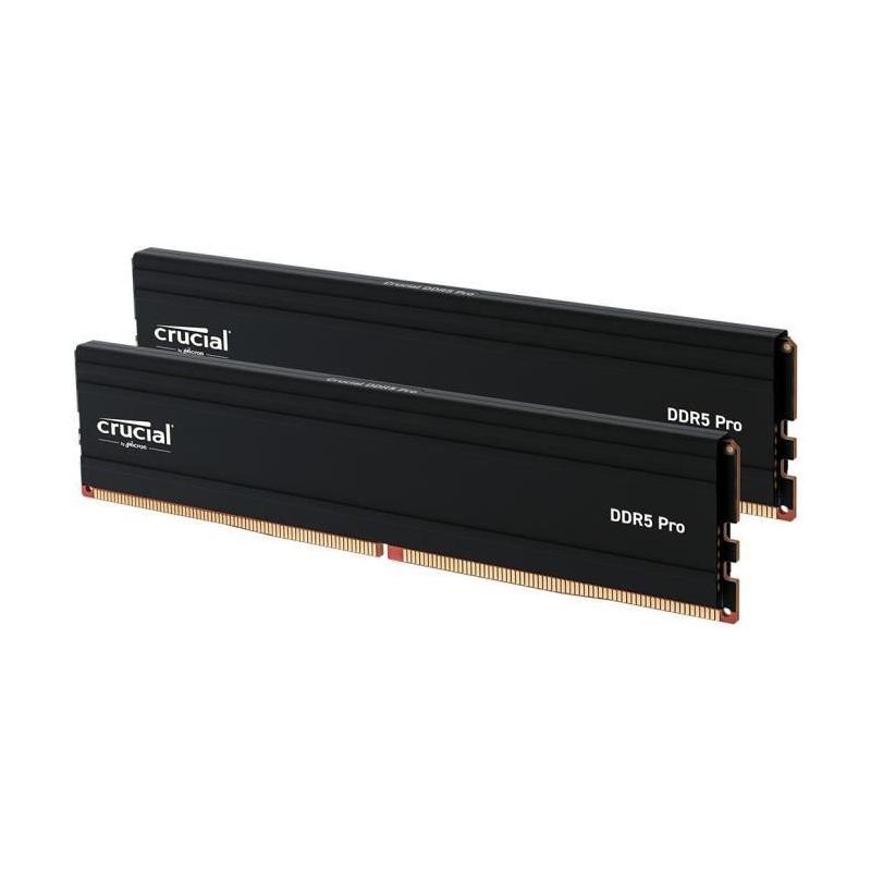 Kit Mémoire RAM CRUCIAL DDR5 PRO 48 Go (2 x 24 Go) - Performances ultimes