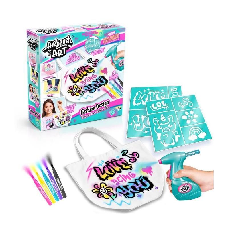 Canal Toys - Kit de Fashion Design Airbrush Art pour enfants