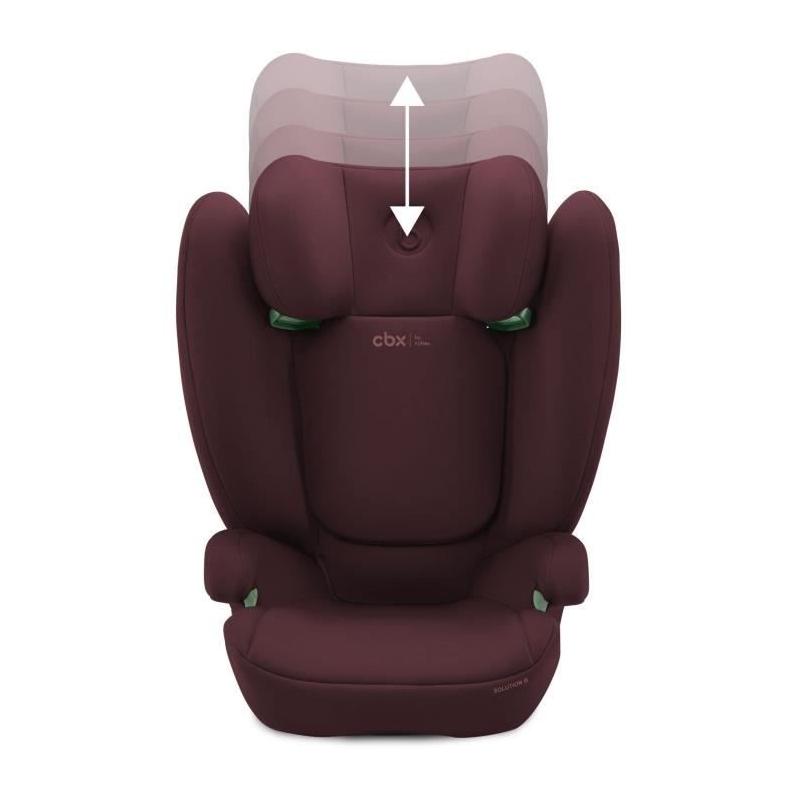 Siege auto CBX by CYBEX SOLUTION B I-FIX 3 a 12 ans - Rouge
