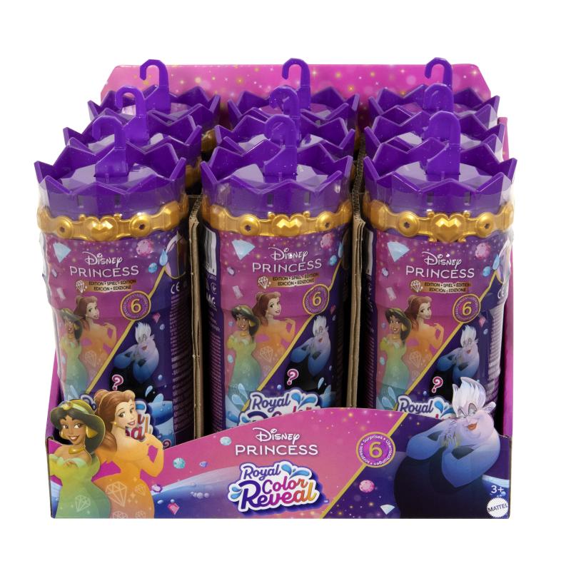 Disney Princess Princesses Disney – Mini-Poupées Royauté Color Reveal
