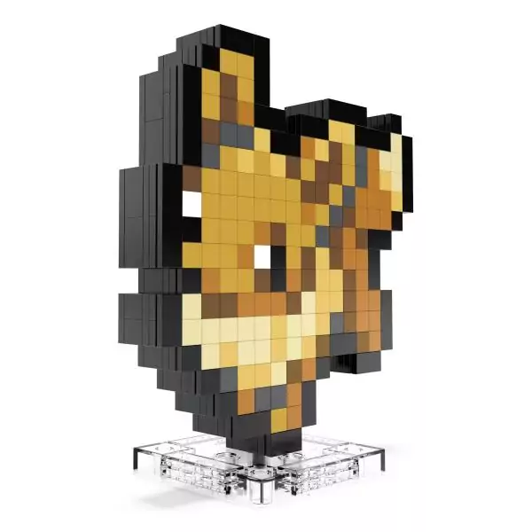 Mega-Pokémon-évoli-Coffret De Construction Rétro Pixel Art 323 Pieces - MEGA Pokémon - HTH78