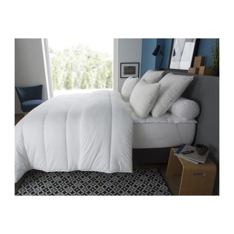 Couette tempérée Country - 240 x 260 cm - Blanc