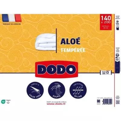 Couette 140x200 cm DODO Aloe - Douce et Confortable Couette 140x200 cm DODO Aloe - Douce et Confortable
