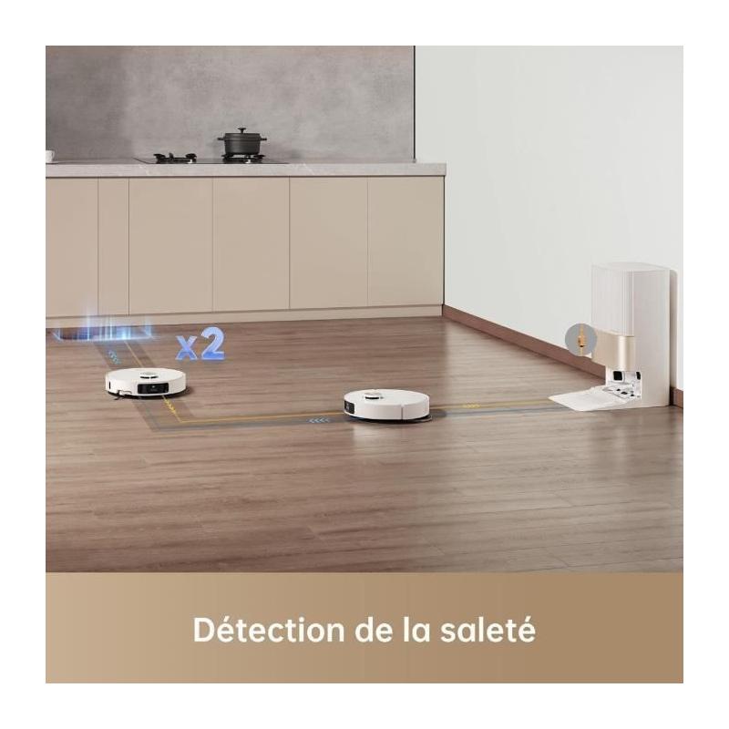 Aspirateur Robot Laveur Dreame X40 Ultra Complete - Nettoyage efficace et pratique