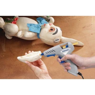 Pistolet à colle DREMEL 910 - Température 165°C - Livré avec 3 bâtons 
