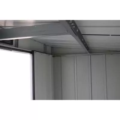 Abri de jardin métal Duramax 3,25m² Anthracite Jardin Chalet