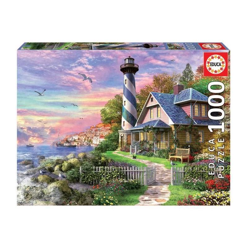 Puzzle Paysage et Nature : Phare A Rock Bay - 1000 pièces