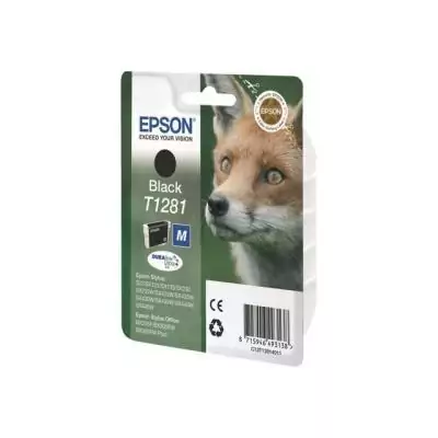 Cartouche d'encre EPSON T1281 Noir - Qualité Renard