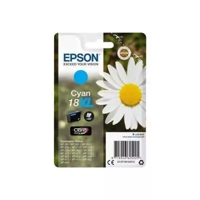 Cartouche d'encre EPSON T1812 XL Cyan - Pâquerette pour une impression éclatante